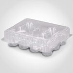 12 count plastic cupcake container
