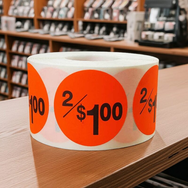 500026 2-for-$1-Sticker-Pricing-Label-Stickers