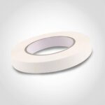 White masking locker tape for butcher paper and meat packaging