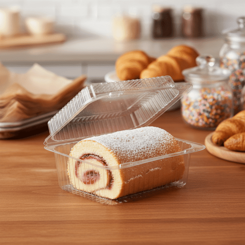 260685 Jelly Roll Cake Container Jelly Roll Cake Container