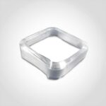6 inch Square Clear Band 295