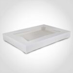 Full Sheet Cake Box with Window Top Only 26.5 x 18.375 x 3 inch 50 Pack