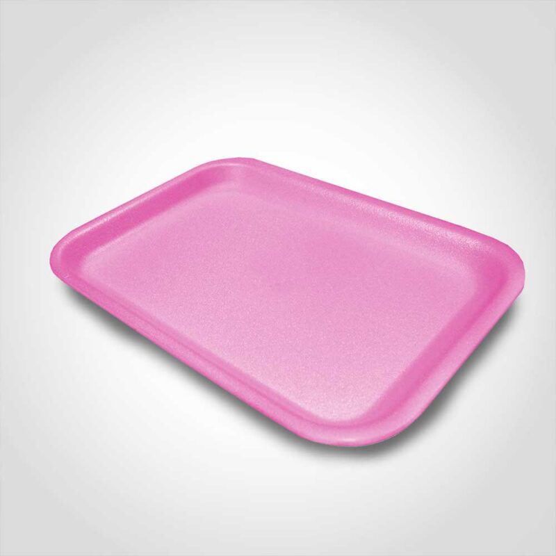 370013 4S Pink Foam Tray 9.25 x 7.375 x 0.75 inches