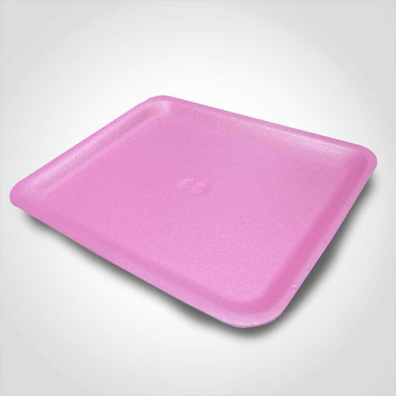 370017 8S Pink Foam Tray 10.25 x 8.25 x 0.5 inches