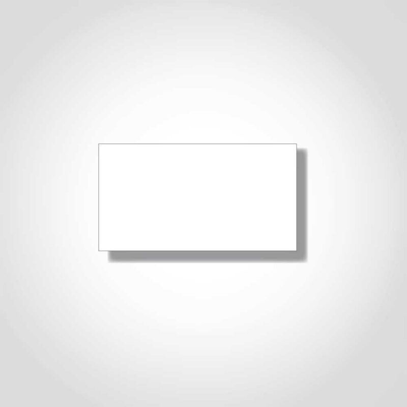 390104 P-14 White Labels - 1 Sleeve of 16M