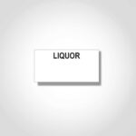 Monarch 1110 Liquor Label - 1 Sleeve of 17M