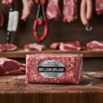 80 percent lean ground fresh daily label on ground meat