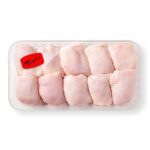 Chicken Thighs Label on package of chicken thighs