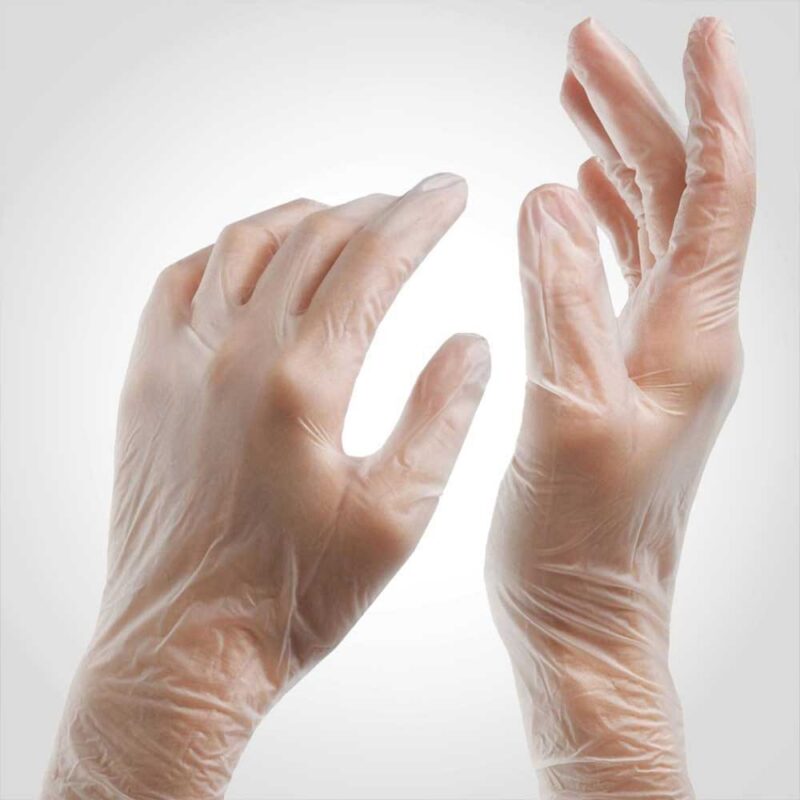 Extra Large Vinyl Gloves for food processing