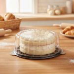 7 inch Cake Container Plastic Base and Lid