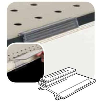 UPC Tag Sign Holder with Hinge – 100 Pack (190141) 1 UPC Tag Sign Holder with Hinge - 100 Pack (190141)
