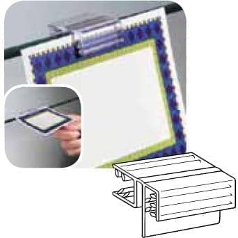 Sign Holder with Hinge – 50 Pack (190142) 1 Sign Holder with Hinge - 50 Pack (190142)