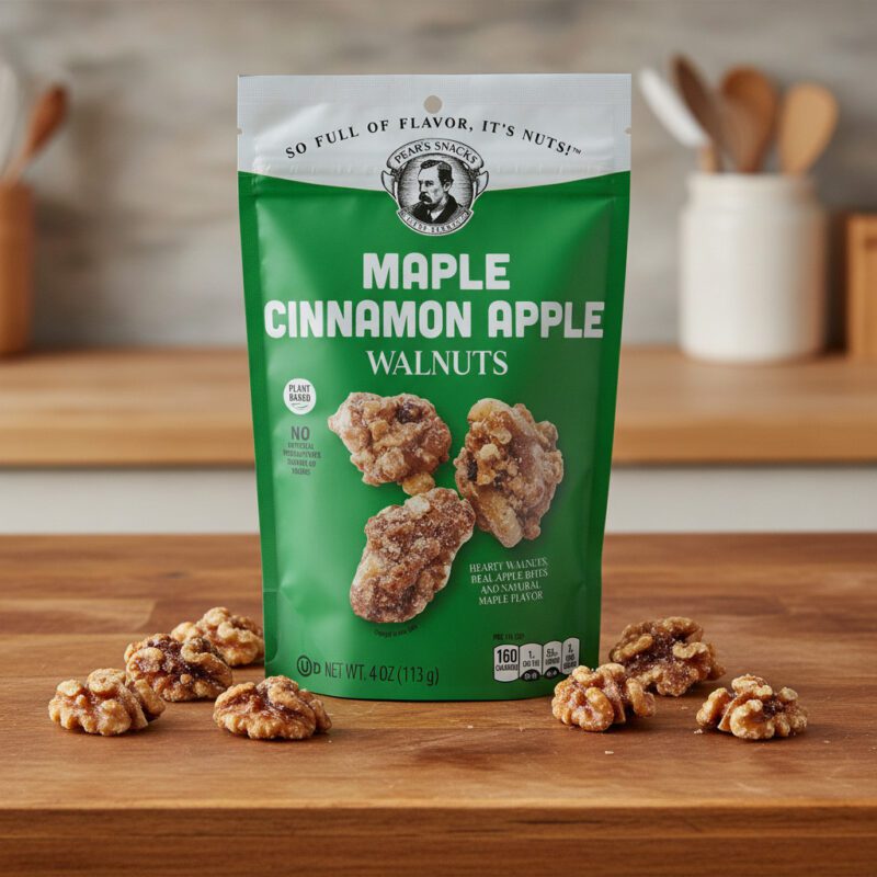 47229-Maple-Cinnamon-Apple-Walnuts-4oz Maple Cinnamon Apple Walnuts 4 oz. bags 6 per case