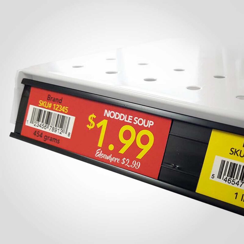 190242 Black Data C Channel Molding Strip with Adhesive Back