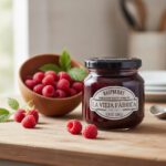 La Vieja Fabrica Fruit Spread Premium Raspberry Jam 9.9 oz. jar in a 8 pack