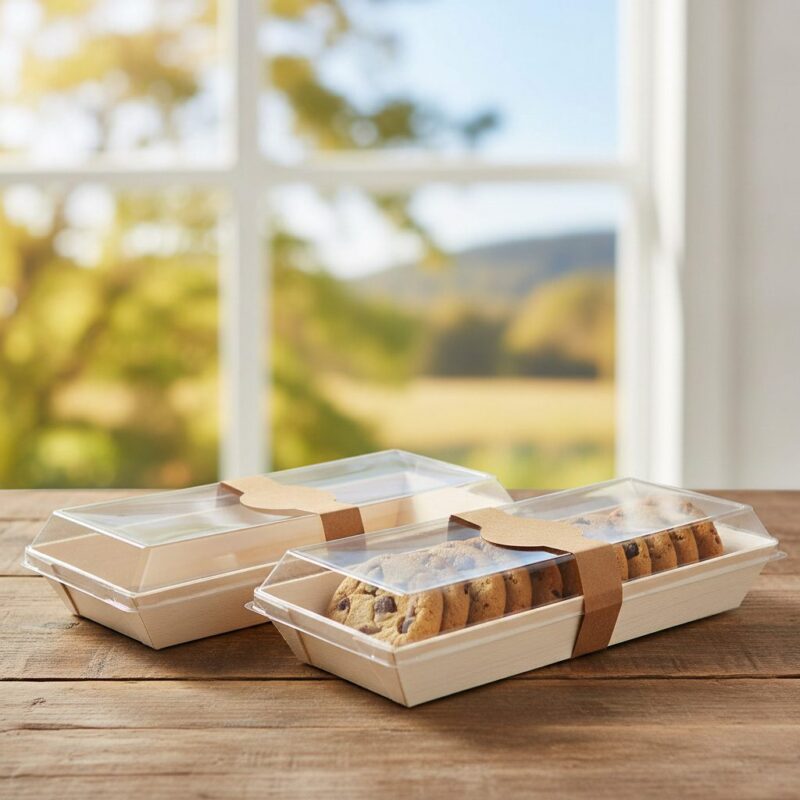 Rectangular-Samurai-Wooden-Serving-Take-Out-Tray-14oz-with-lid Rectangular Samurai Wooden Serving Take Out-Tray 14oz with lid