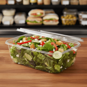 128 oz Tamper Evident Container - 60/case