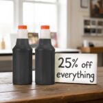 Black sign making ink in 2 16oz bottles