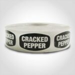 Cracked Pepper Sticker Labels
