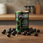 Mario JUMBO Ripe Pitted Olives 5.75 oz. can 12-PACK