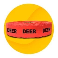 Game Meats Processing Labels