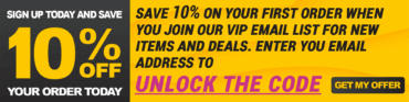 Sign up to Brenmar's email list and receive a coupon code to get 10% off your order