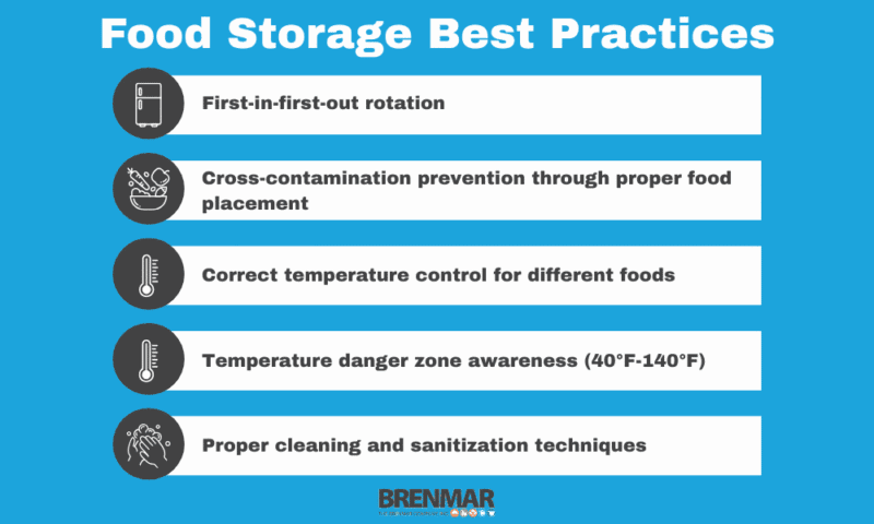 food storage best practices