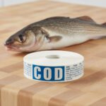 Cod fish sticker