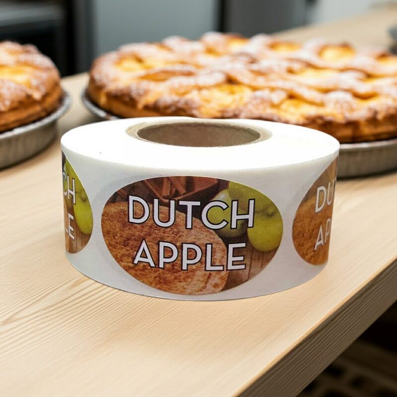 560087-Dutch-Apple-Pie-Label-Bakery-Flavor-Sticker dutch apple sticker