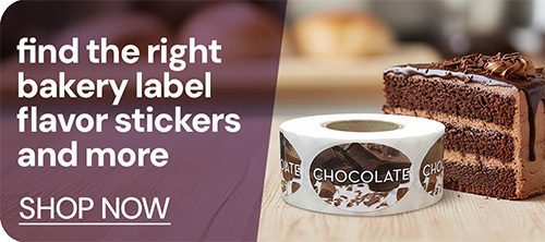 Bakery stickers for all your bakery labeling needs
