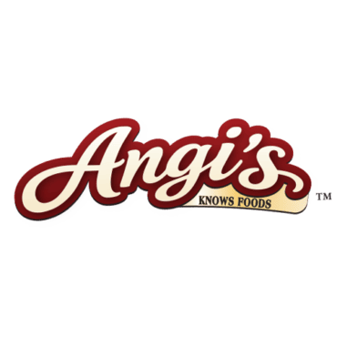 Angi's Knows Foods Logo Shop the brand
